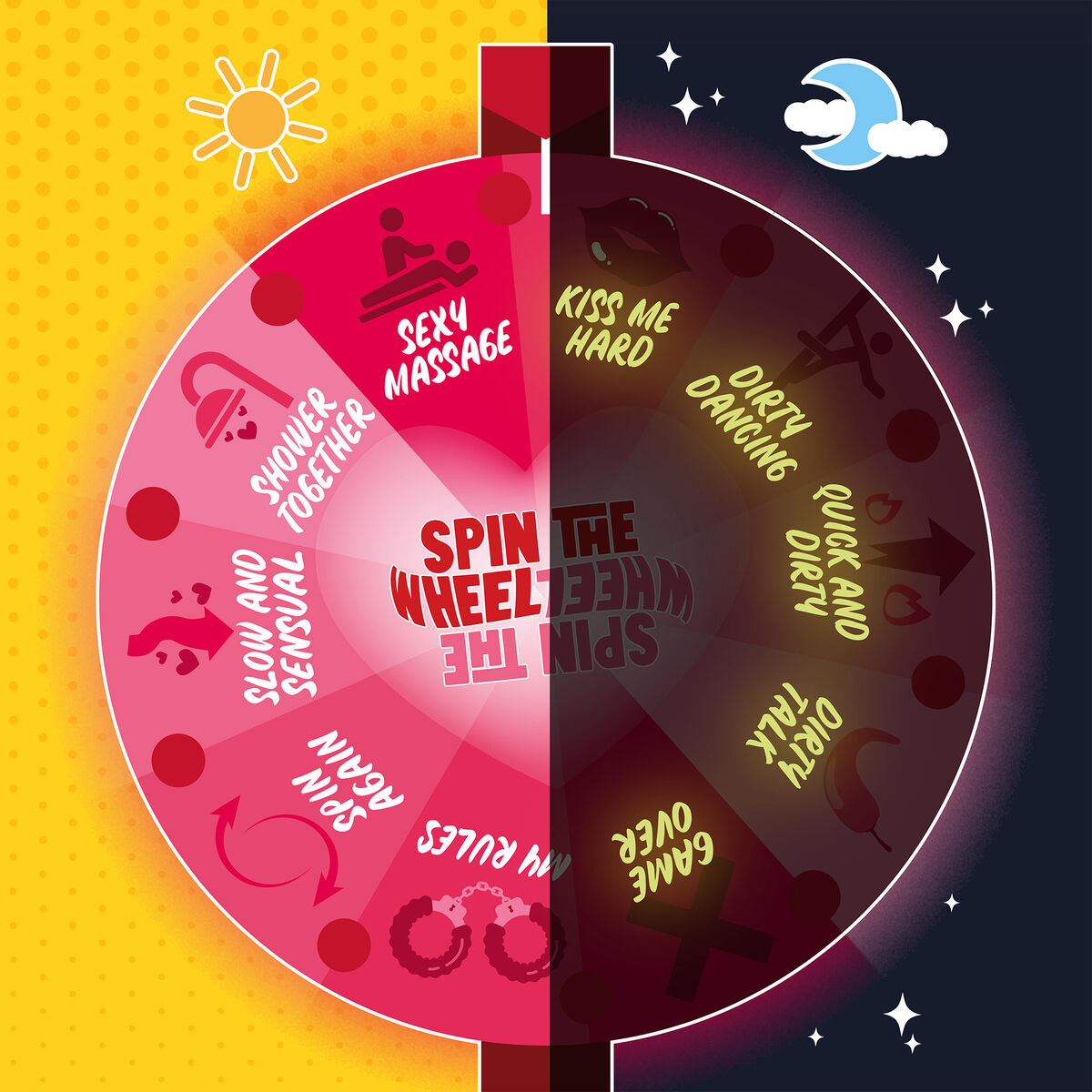 Legami - Ruleta de respuestas - Picante - Rueda giratoria