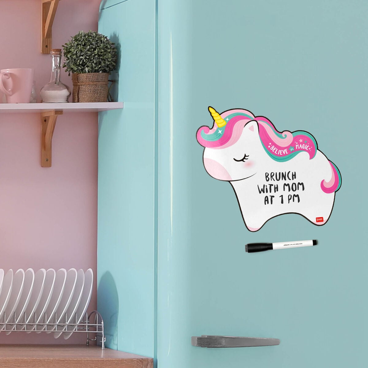 Legami - Pizarra magnética Unicornio - Something To Remember