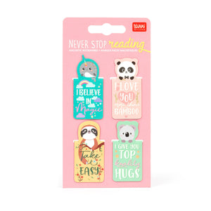 Legami - Never Stop Reading - Marcadores magnéticos