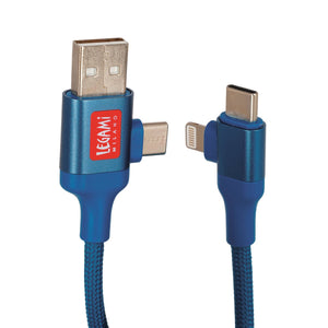 Legami - Cable de carga y sincronización magnético 4 en 1 - Magneticent