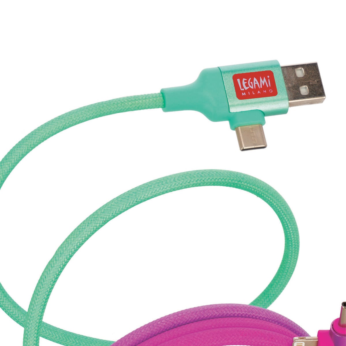 Legami - Cable de carga y sincronización magnético 4 en 1 - Magneticent