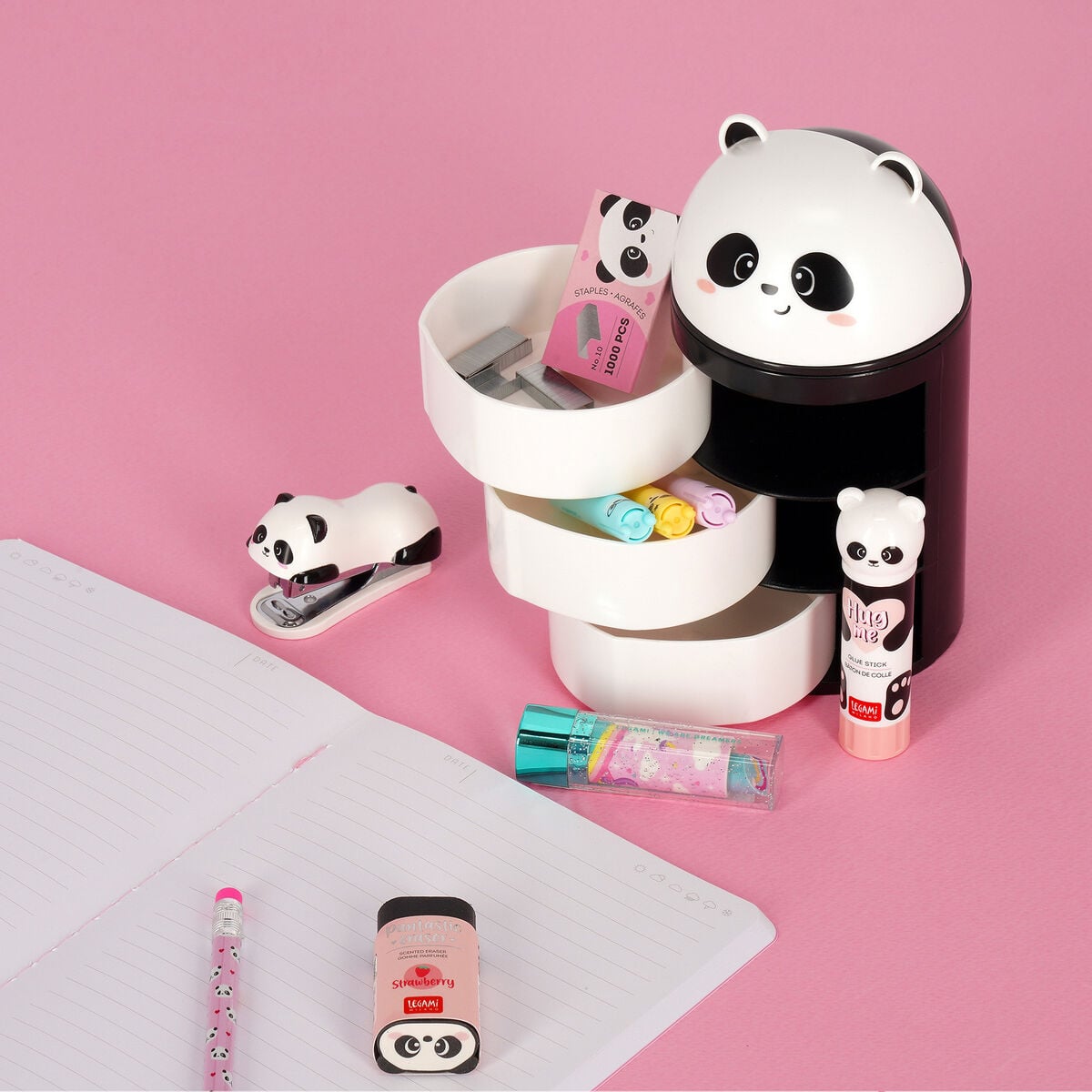 Legami - Organizador de Escritorio Panda - Aww-Rganiser