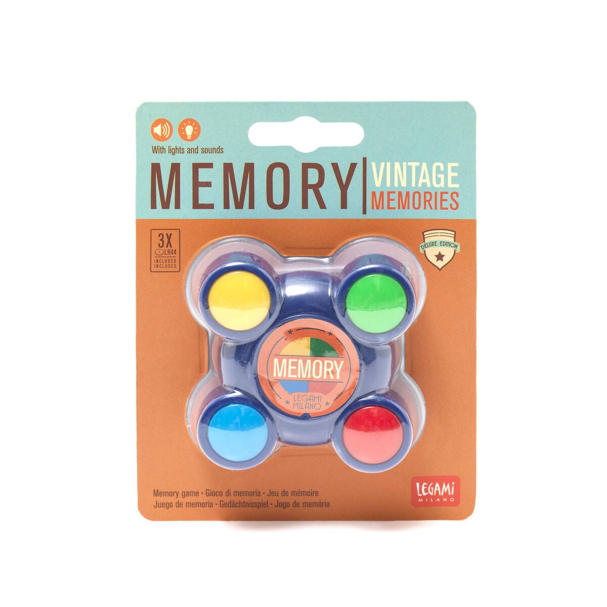 Legami - Juego de memoria de luces y sonidos - Memory