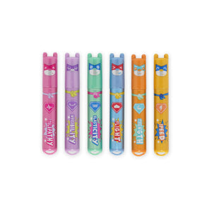 Legami - Set de 6 Mini Marcadores - Teddy's Superpower