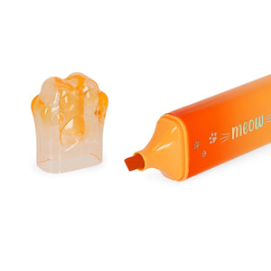 Marcador de texto Legami - Meow - Naranja