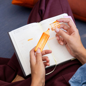 Marcador de texto Legami - Meow - Naranja