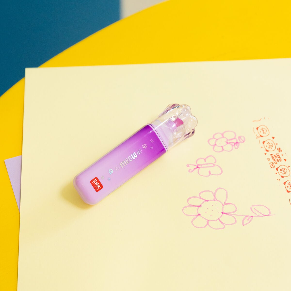 Legami - Meow Highlighter - Violet