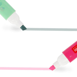 Legami - Set de 6 marcadores fluorescentes de doble punta Kitty - Miau