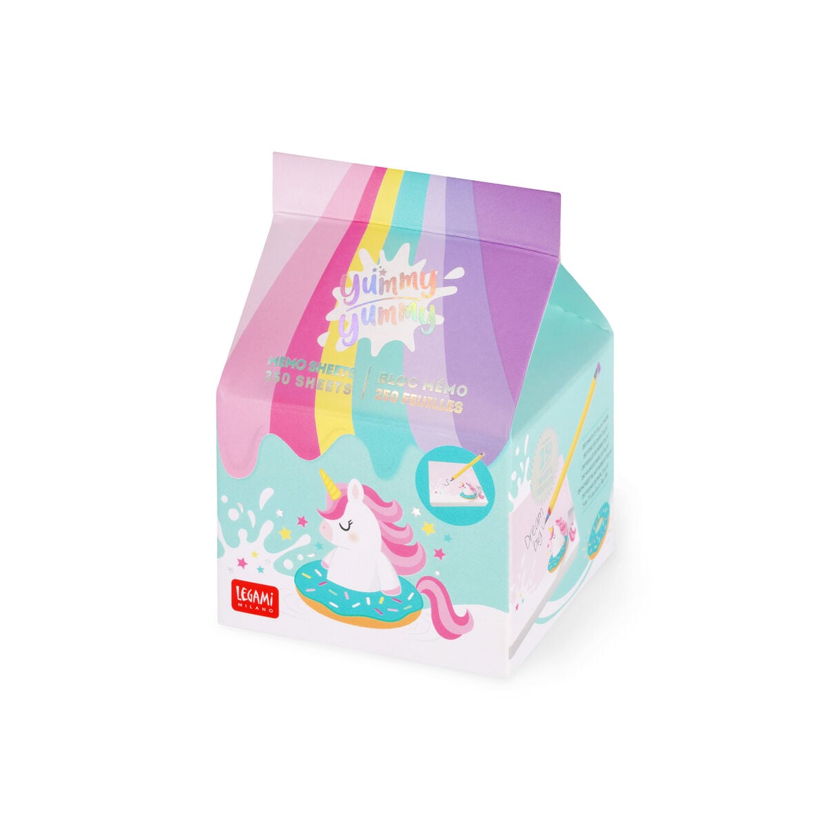 Legami - Bloc de notas de unicornio - Bloc de notas Yummy Yummy
