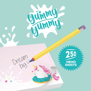 Legami - Bloc de notas de unicornio - Bloc de notas Yummy Yummy