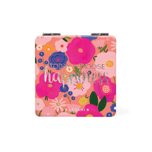 Legami - Espejo de Bolso con Flores - Encantado de Conocerte