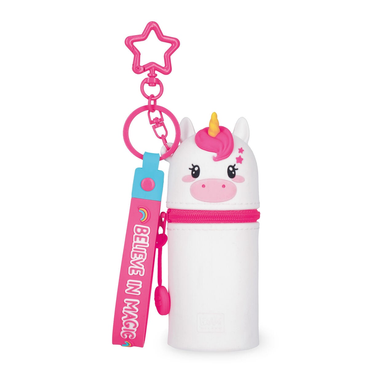 Legami - Monedero unicornio con llavero - Mini Kawaii