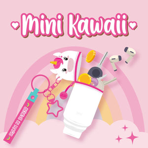 Legami - Monedero unicornio con llavero - Mini Kawaii