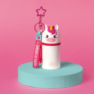 Legami - Monedero unicornio con llavero - Mini Kawaii
