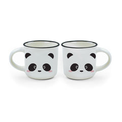 Legami - Set de 2 tazas de café - Panda - Espresso Two