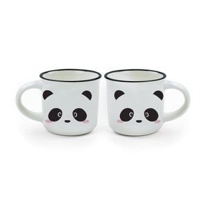 Legami - Set de 2 tazas de café - Panda - Espresso Two