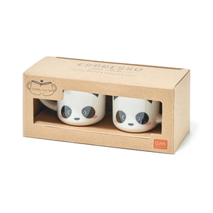 Legami - Set de 2 tazas de café - Panda - Espresso Two