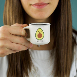 Legami - Set de 2 tazas de café - Aguacate - Espresso Two