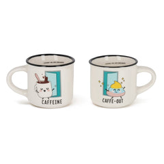 Legami - Juego de 2 tazas de café - Poo - Espresso Two
