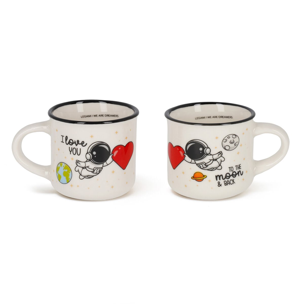 Legami - Set de 2 tazas de café - Espacio - Espresso Two