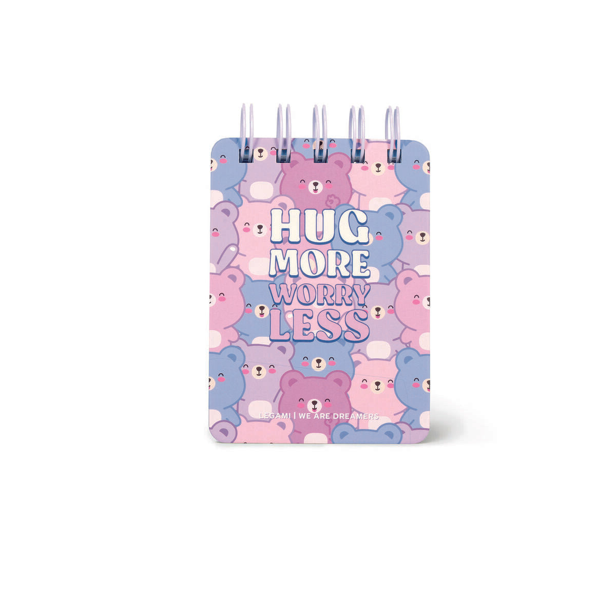 Legami - Cuaderno de espiral con tapa dura ilustrada - Osito de peluche - Jotter