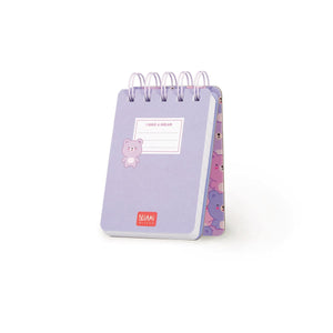 Legami - Cuaderno de espiral con tapa dura ilustrada - Osito de peluche - Jotter