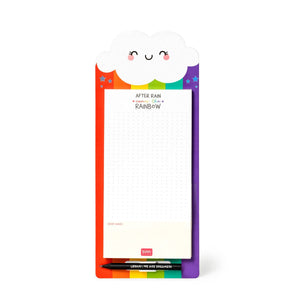 Legami - Cubo magnético de notas Rainbow - No olvides