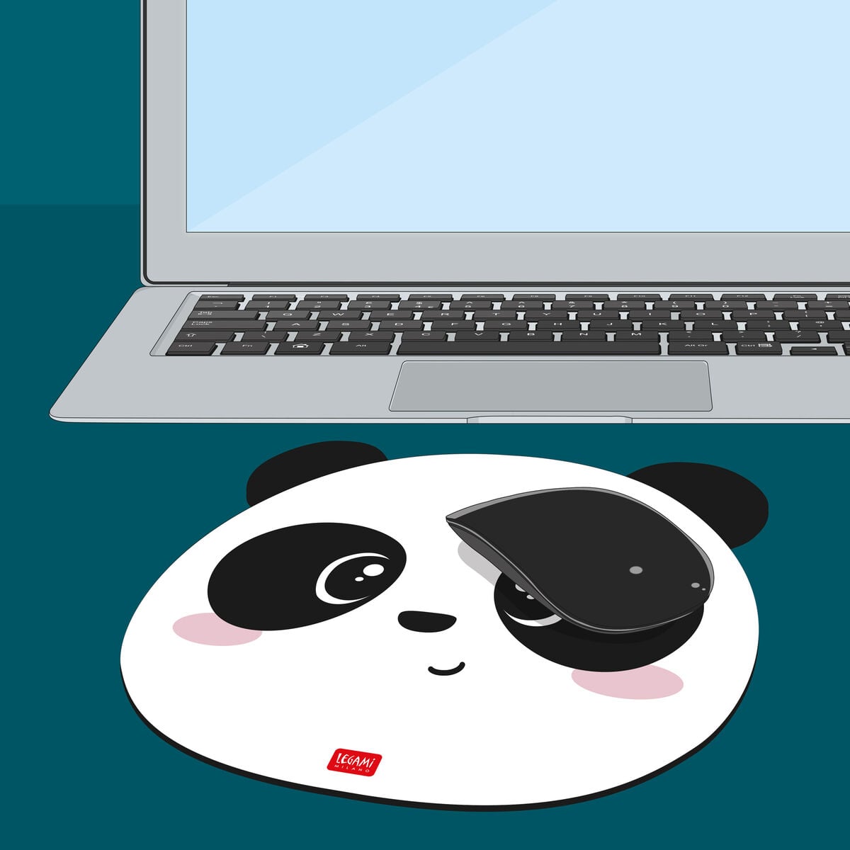 Legami - Alfombrilla para ratón de Panda