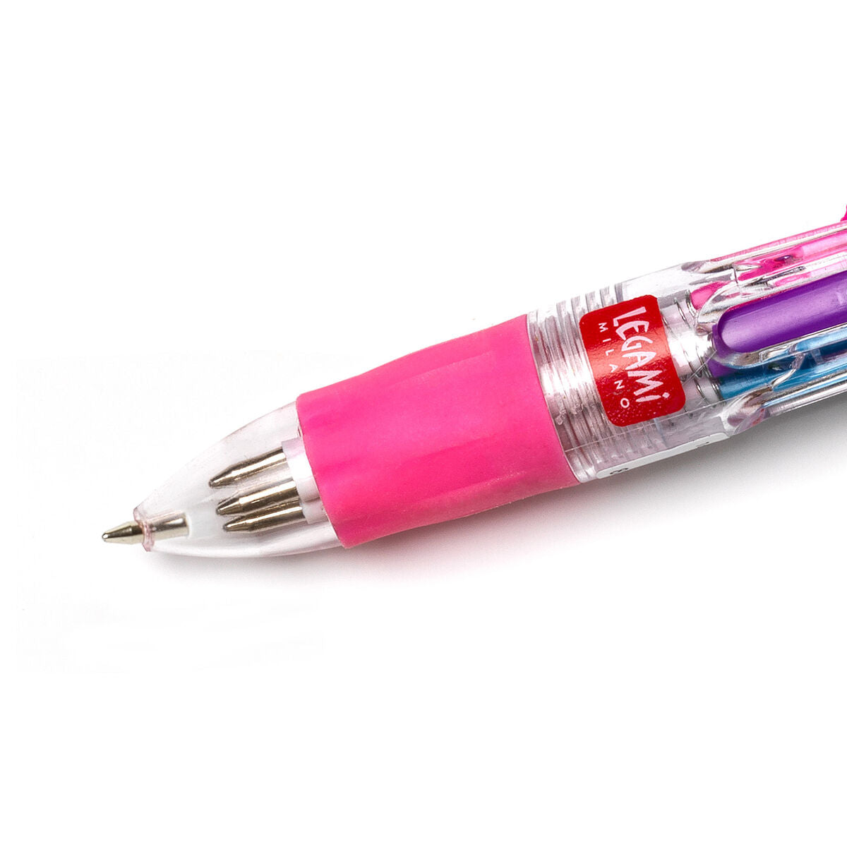 Legami - Mini Bolígrafo de 4 colores - Unicornio - Mini Magia Arcoíris