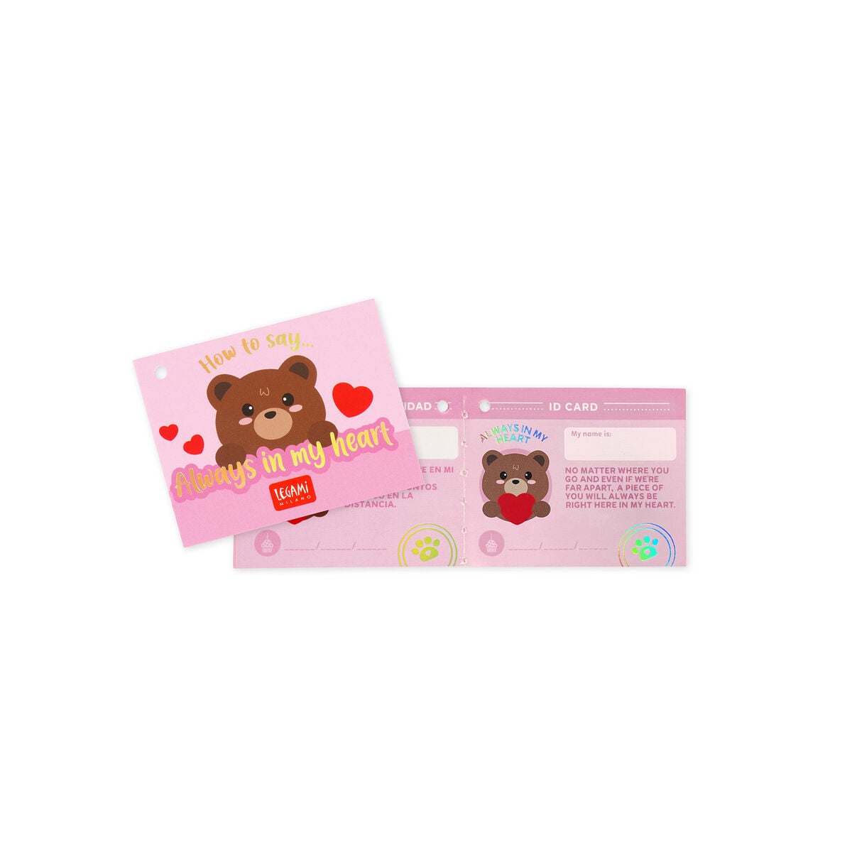 Legami - Oso de Peluche - ¡Mini Súper Suave!