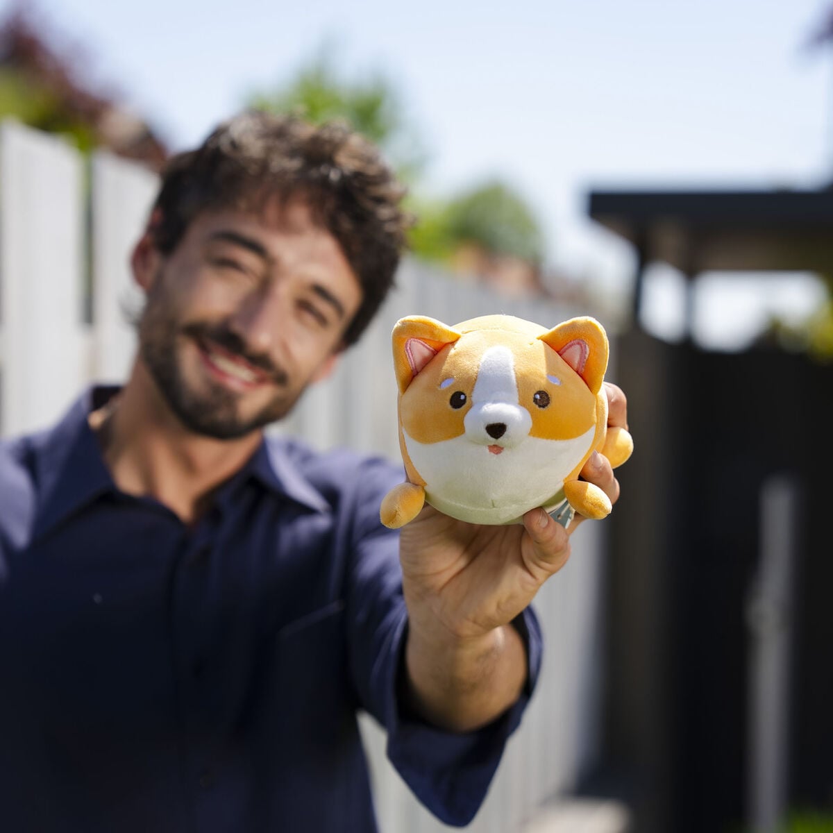 Legami - Peluche Corgi - ¡Mini súper suave!