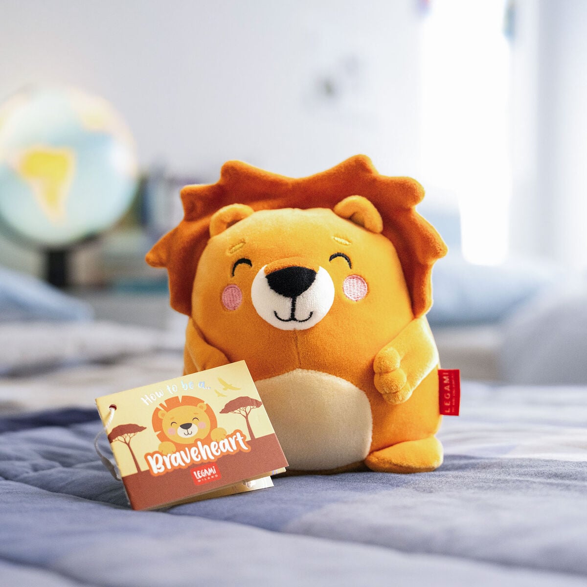 Legami - Peluche León - ¡Mini Súper Suave!