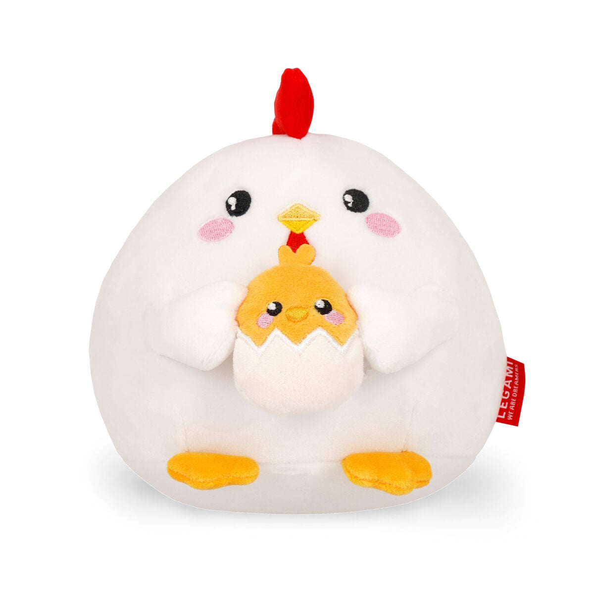 Legami - Peluche Gallina - ¡Mini Súper Suave!