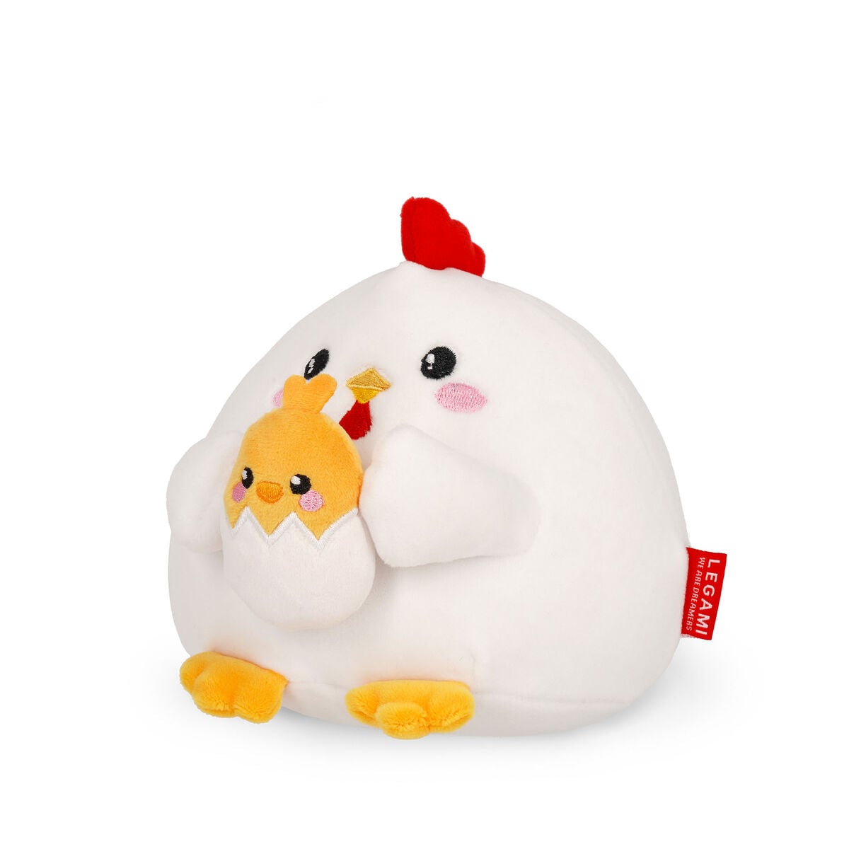 Legami - Peluche Gallina - ¡Mini Súper Suave!