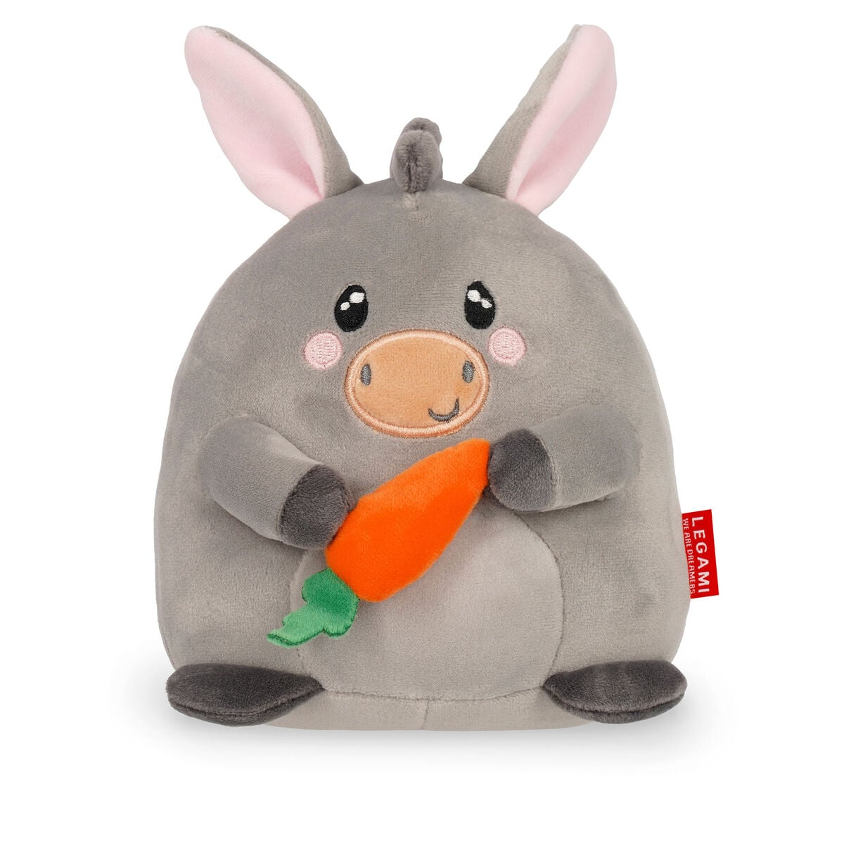 Legami - Peluche Burro - ¡Mini Súper Suave!