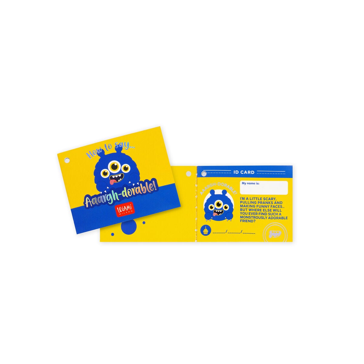 Legami - Peluche - ¡Súper Suave! - Monster - Mini