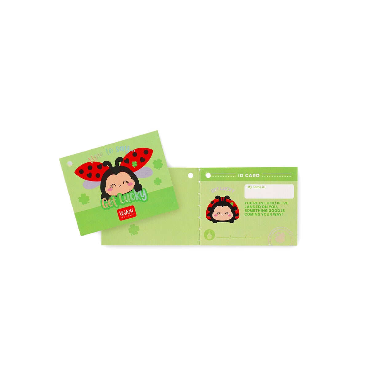 Legami - Juguete de peluche Mariquita - ¡Mini Súper Suave!