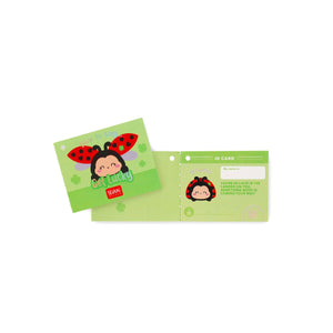 Legami - Juguete de peluche Mariquita - ¡Mini Súper Suave!