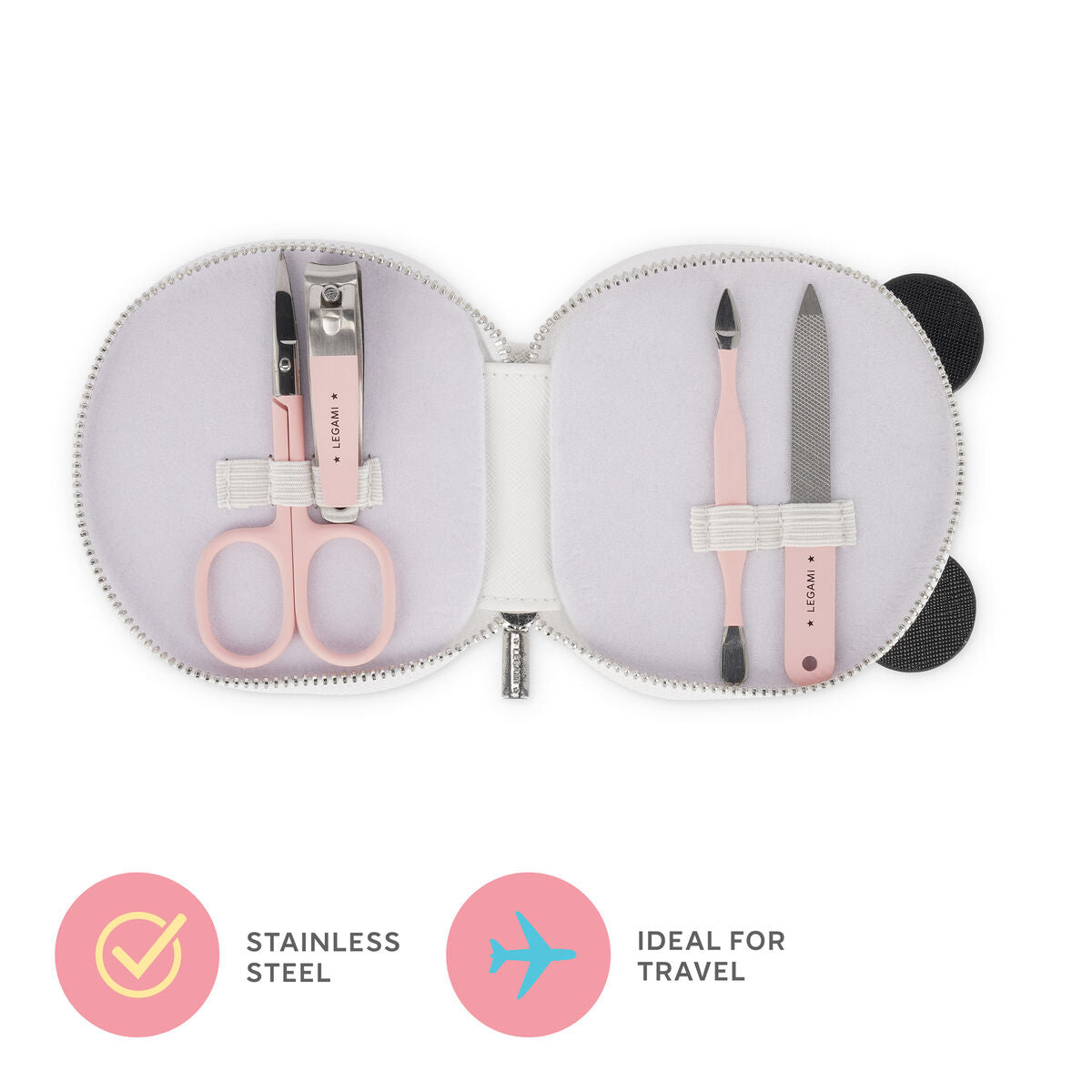 Legami - Set de Manicura Panda - ¡Pero Primero, las Uñas!