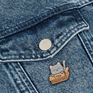 Legami - Pin de metal esmaltado gatito - ¡Personaliza tu estilo con un pin!