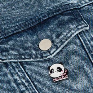 Legami - Pin de metal esmaltado Panda - ¡Crea tu estilo!