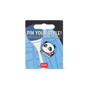 Legami - Pin de metal esmaltado Panda - ¡Crea tu estilo!