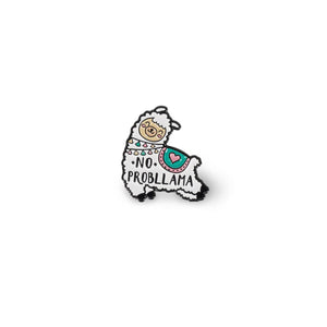 Legami - Pin de metal esmaltado Llama - ¡Personaliza tu estilo!