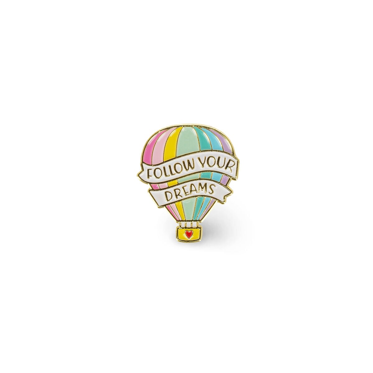 Legami - Pin Esmaltado de Metal Globo Aerostático - ¡Personaliza tu estilo!