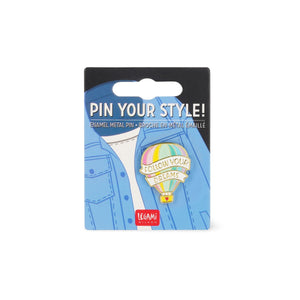 Legami - Pin Esmaltado de Metal Globo Aerostático - ¡Personaliza tu estilo!