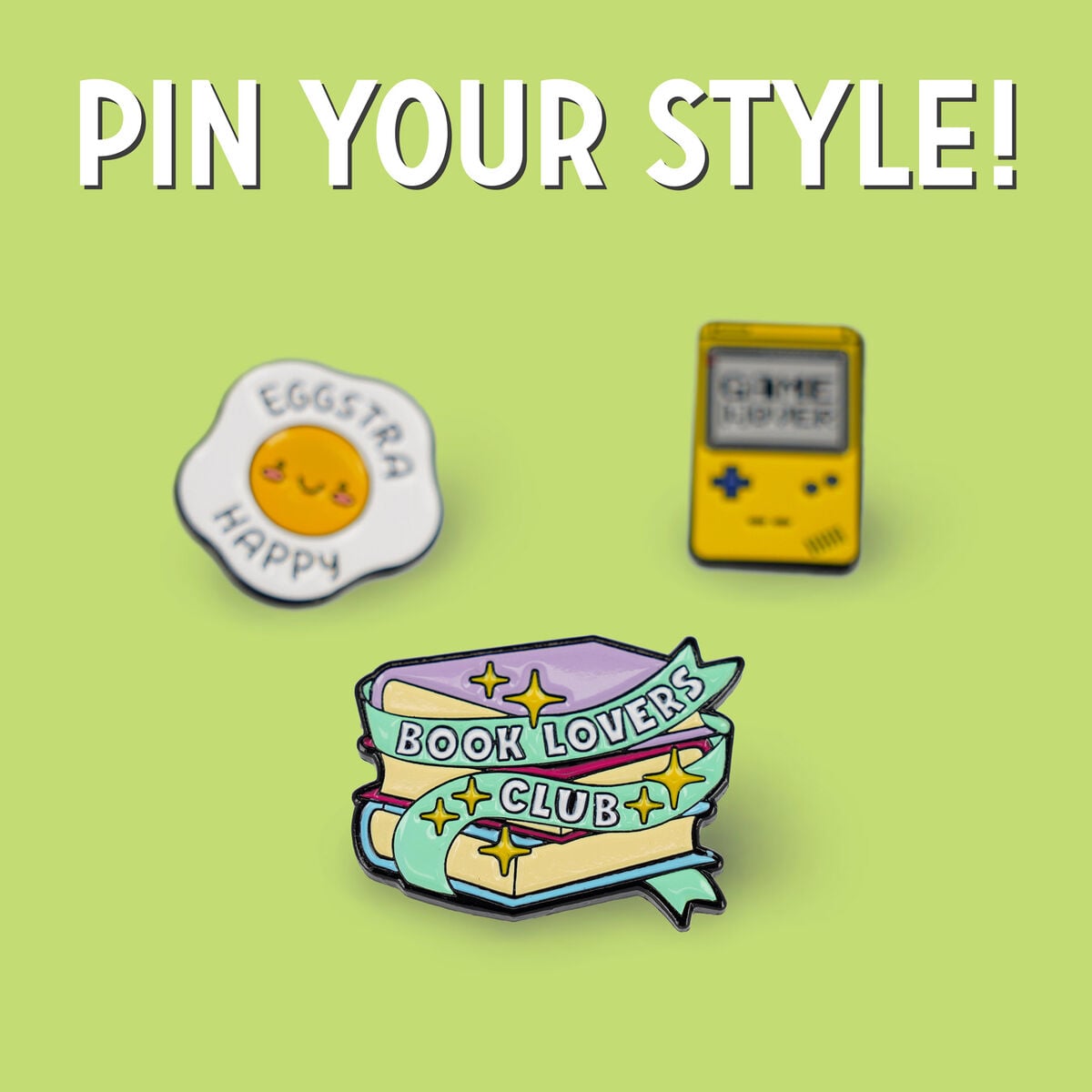 Legami - Pin Esmaltado de Metal para Amantes de los Libros - ¡Pin Your Style!