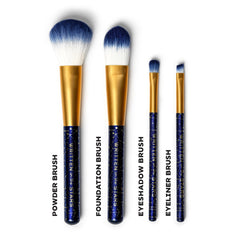 Legami - Juego de 4 brochas de maquillaje Stars - ¡Oh My Glow!