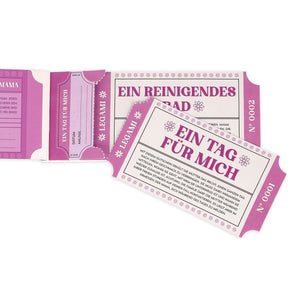 Legami - Libro de 24 vales de vela - Alemán - Vales de regalo