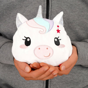 Legami - Cojín Térmico con Semillas de Lino - Unicornio - Abrazos Cálidos