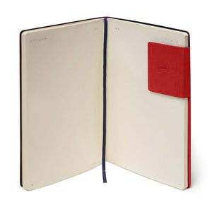 Legami - Cuaderno con Páginas en Blanco y Cubierta Suave Monocromática - Red - My Cuaderno